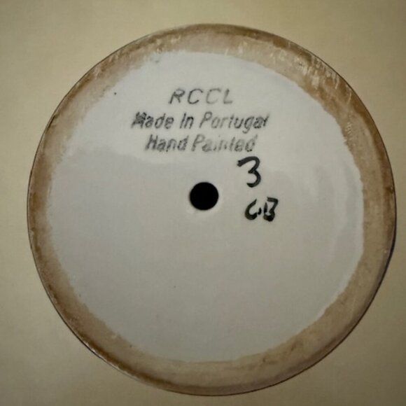 Portugal RCCL Hand Painted Floral Planter Pot Flower Pot - Picture 4 of 5